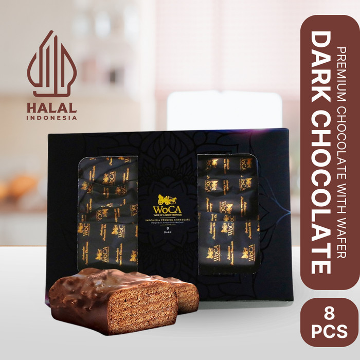 

WoCA Wafer Coklat Premium Dark Chocolate TERBATAS