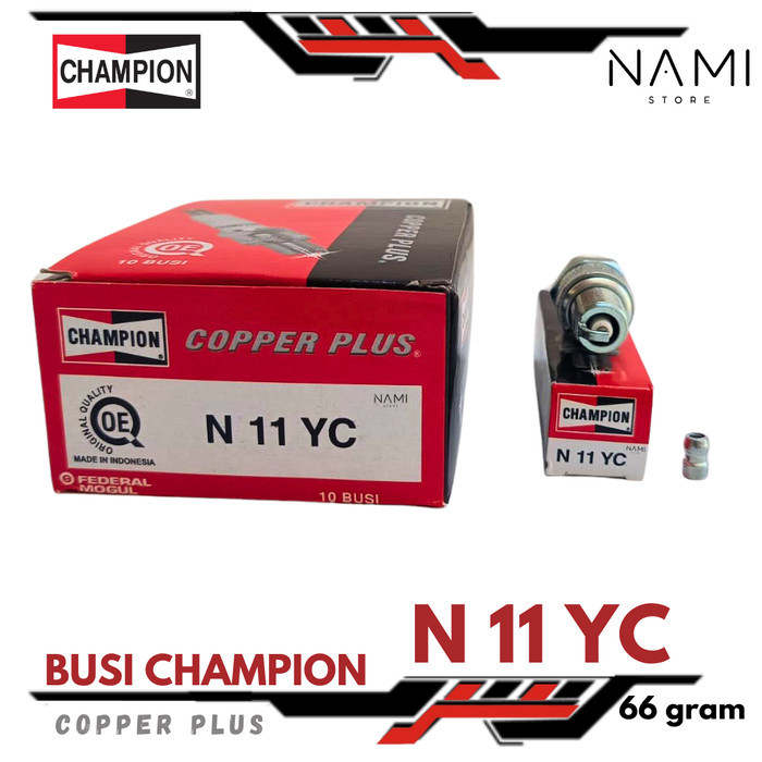 *CHAMPION BUSI N11YC /  N 11 YC*  untuk Mesin Motor PIAGGIO/VESPA