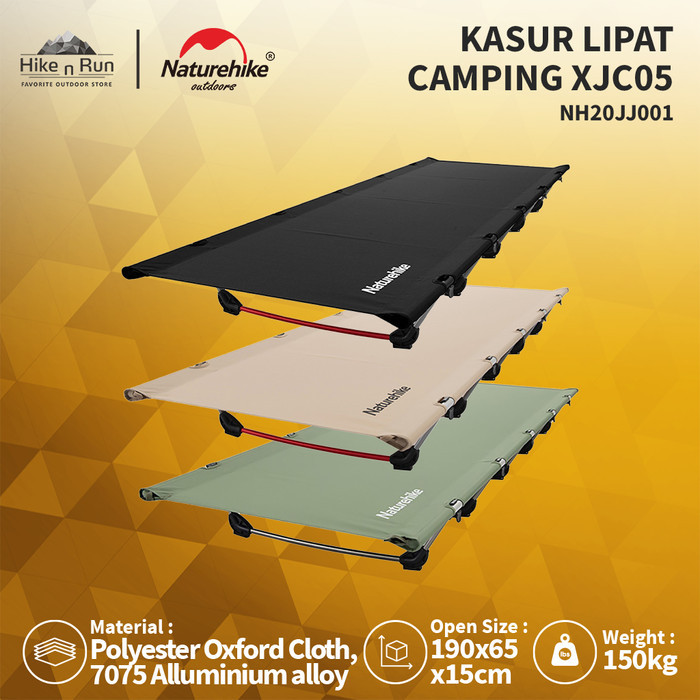 Kasur Lipat Naturehike XJC05 NH20JJ001 Folding Camp Bed