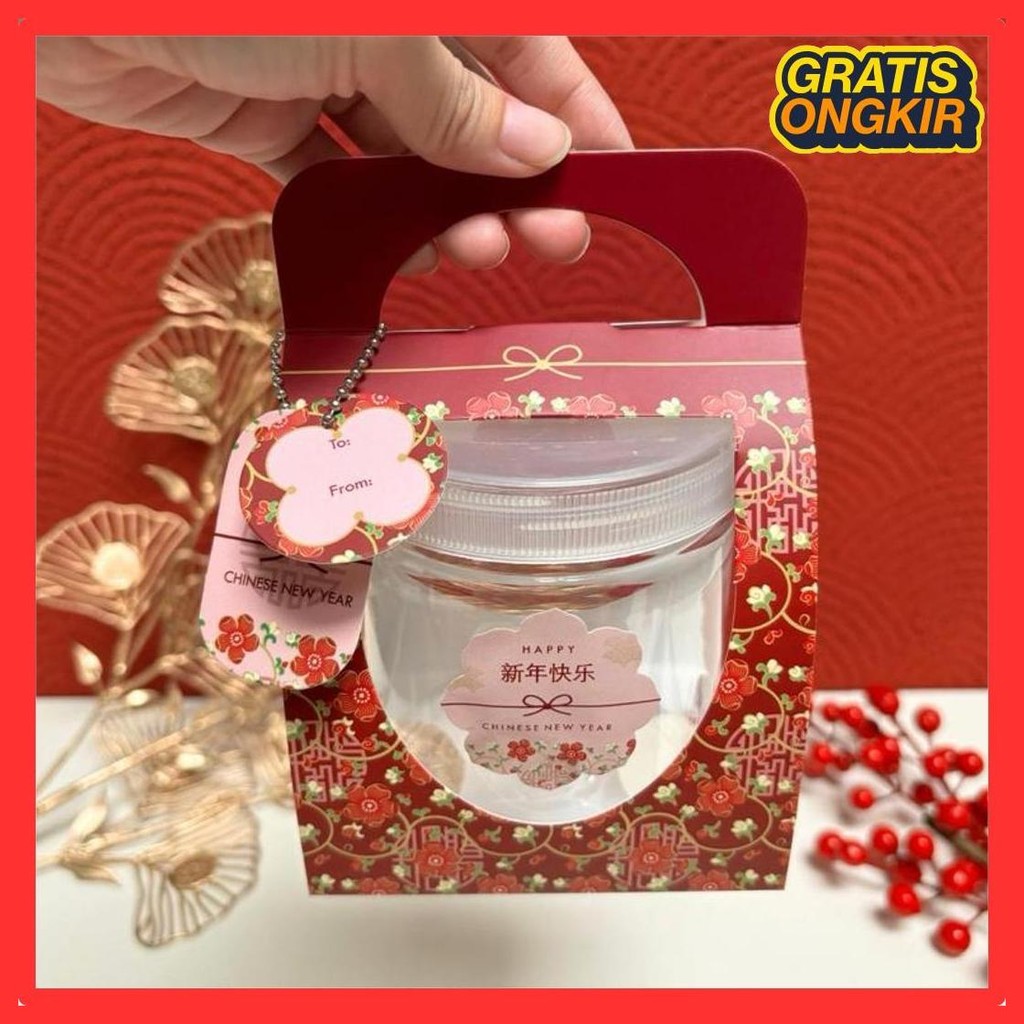 

10 Set Box Jinjing Yan Toples 400 600 800 Ml Box Imlek New Product