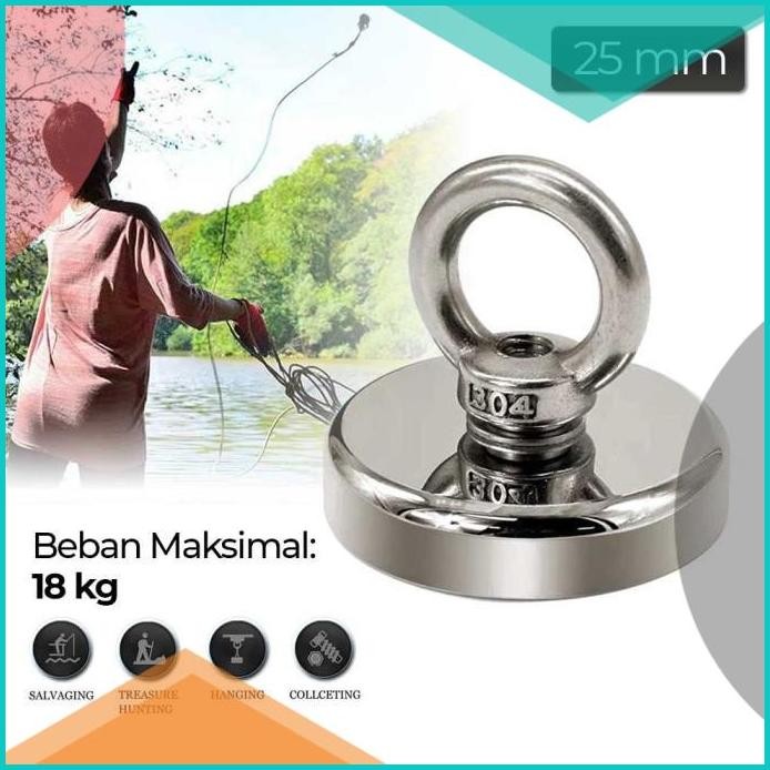 

Magnet Kuat Neodymium Model Bulat 48mm Beban 50-100KG 07D35Z4 jual mur