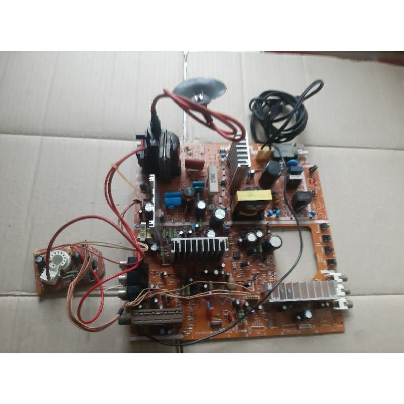 Mesin tv tabung sanyo slim 21inch