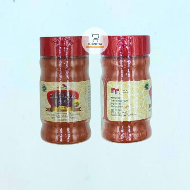 

Java Superfood Gocharu Cabe Bubuk Botol 50Gram Cabe Halus Chili Powder