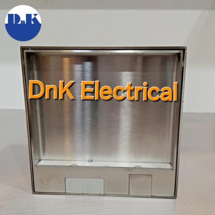 Stopkontak / Stop Kontak Lantai Merk Vnb Type Vnb 200 ( Frame+2Unit Socket Universal )