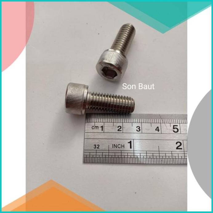 Baut L 14 10x25 drat kiri spion yamaha 07D35Z4 murah