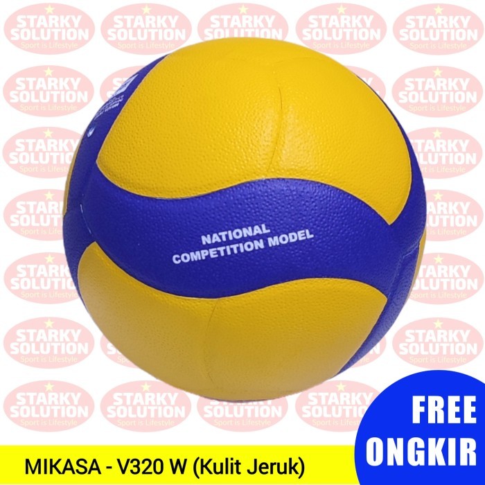 Murah Bola Voli MIKASA V320W Kulit Jeruk Volly ProLiga Original Non COD