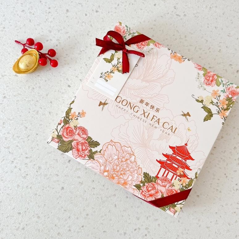 

BR - (Isi 5 Pcs) Box Jian Kang | Box Nastar Imlek | Kotak Nastar Imlek Sekat 25pcs TERLARIS