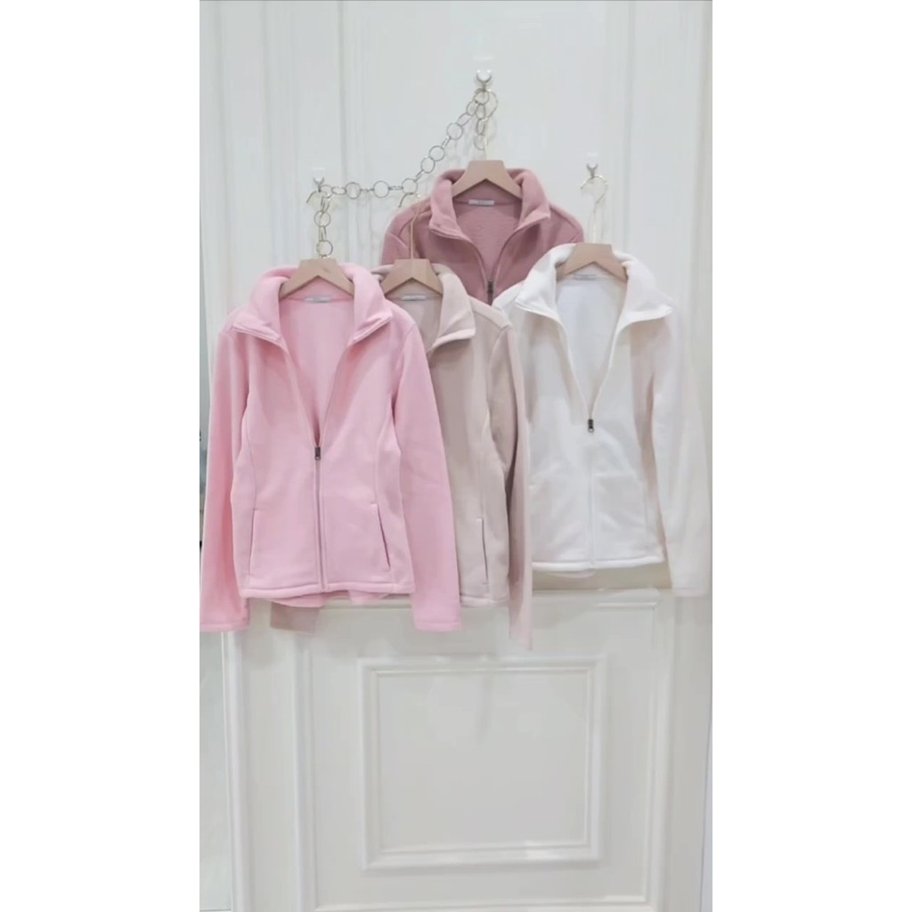 Murah STL Mono Fleece Jacket Outerwear Jaket Branded Non COD