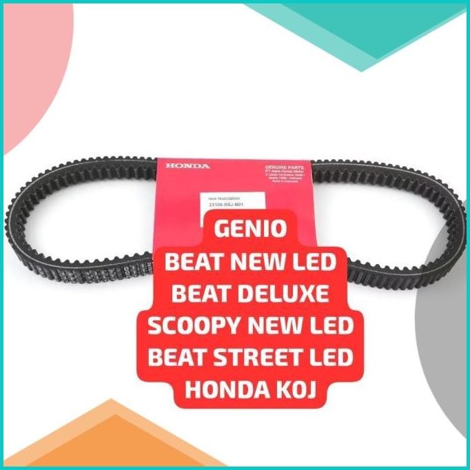 VANBELT VAN BELT V-BELT GENIO BEAT NEW LED BEAT DELUXE SCOOPY NEW LED