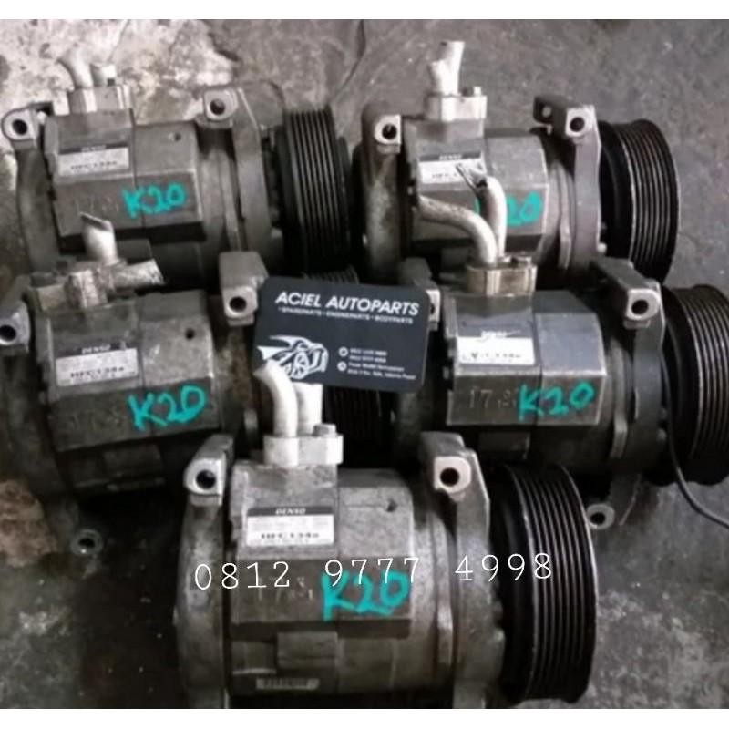 Kompresor Ac Compressor Ac Honda Crv Gen2 Stream 2.0 K20 Denso Japan