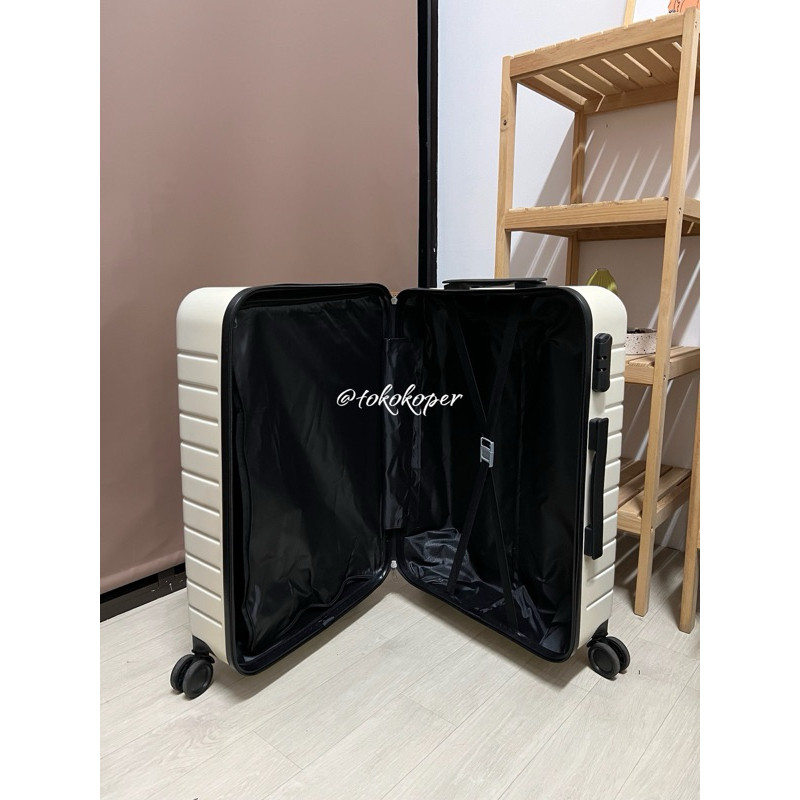 Cuci Gudang Swiss Polo 6905 Koper 20 Inch 24 Inch Abs Roda Double Kunci Kombinasi