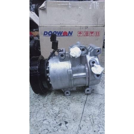 Compressor Kompresor Ac Mobil Hyundai Avega I20. All New Grand Avega 2011-2016 Bensin Ori Doowon  Ne