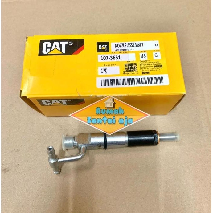 Injector Nozzle Assy CAT 107-3651 D3C / 1073651 / 107 3651 Injektor