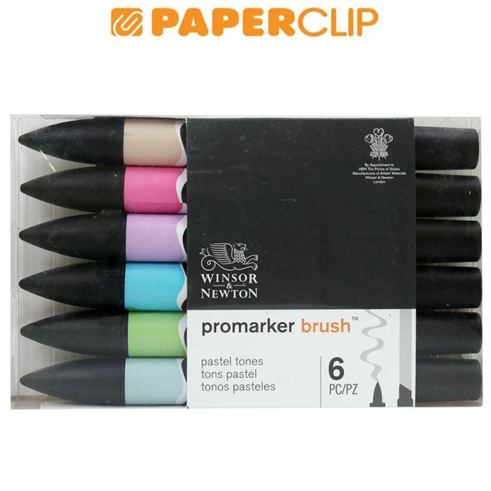 

TERBARU BRUSH MARKER WINSOR & NEWTON PROMARKER PASTEL TONES 0290125WN 6C BISA GRAB!