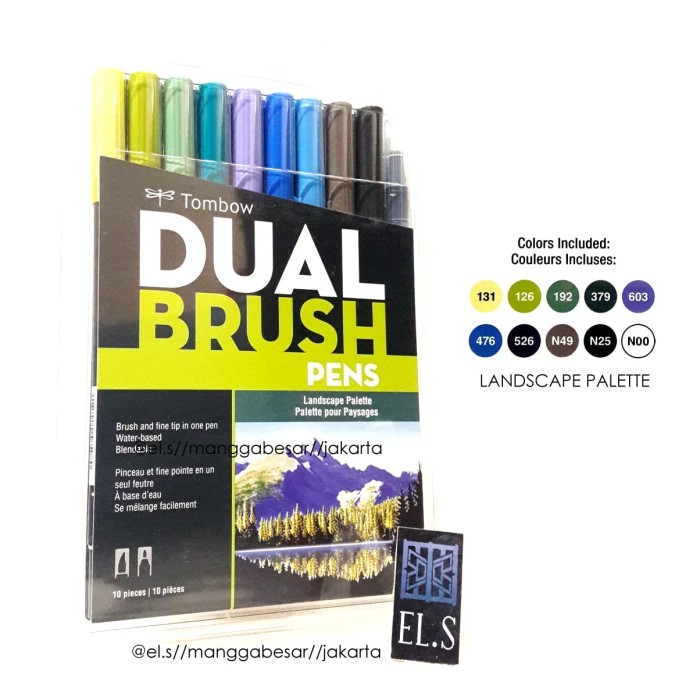 

TERBARU Tombow ABT Landscape Palette set 10