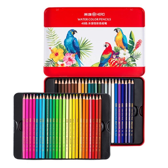 

TERBARU AN Hero 775 Color Pencil Water Soluble Color Lead Brush Non HOT SALE!