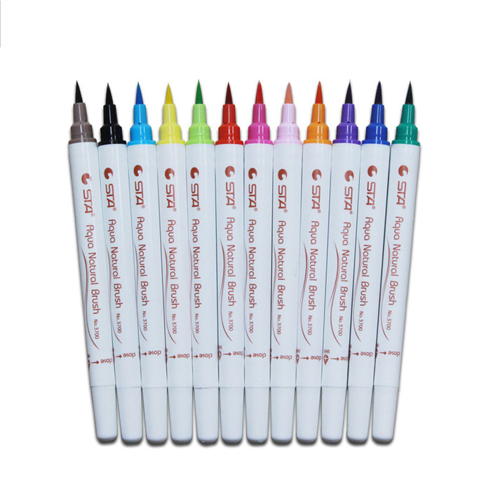 

TERBARU AN STA STA3700 Watercolor Pens 12/24/36 Colors/Pack Soft Brush BISA GOSEND!