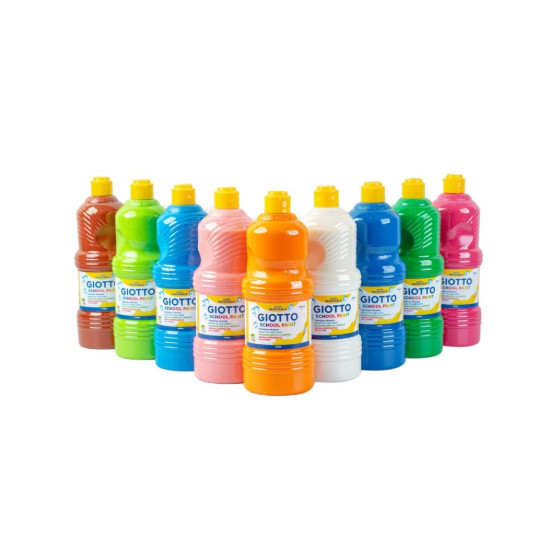 

Terbatas,!! Giotto School Paint 1000 Ml Green - Cat Poster Kertas