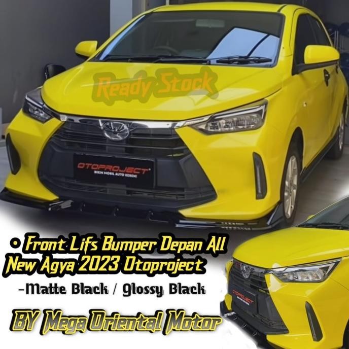 " Front Lips Bumper Depan All New Agya 2023-2024 Otoproject