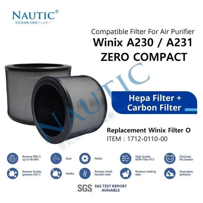 Hepa Filter Winix Air Purifier Zero Compact - Winix Filter O