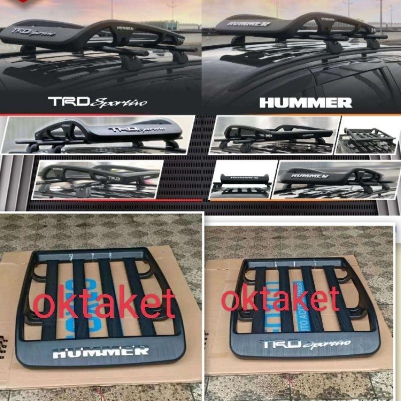 Roof Rack - Rack Bagasi Atas Mobil  Hummer & Trd Sportivo Mobil Universal Avanza Xenia Calya Sigra F