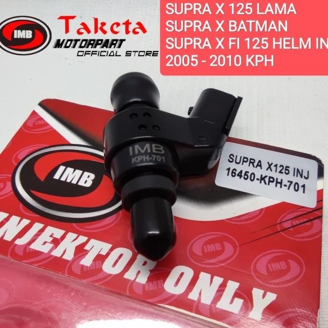 BARU INJECTOR INJEKTOR HONDA SUPRA X 125 FI/HELM IN/OLD 2005-2010 / BATMAN KPH-701 4 HOLE