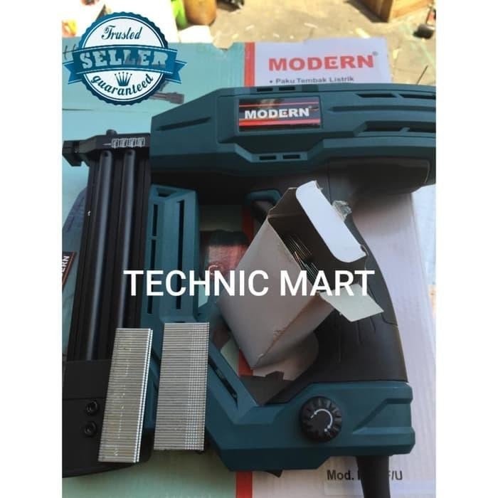 TERLARIS MODERN M30-FU Mesin Paku Tembak Elektrik Nailer Machine Tacker