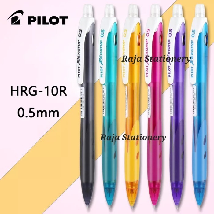 

Pilot Rexgrip Mechanical Pencil 0.5 Pensil Mekanik Pilot 0.5Mm [10Pcs]