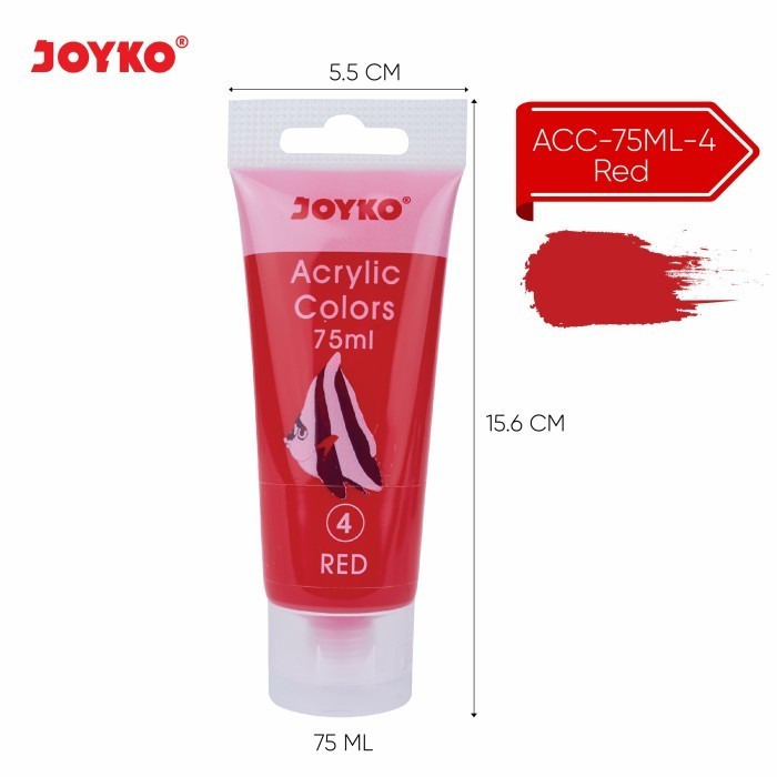 

Joyko Acrylic Colour 75Ml Paint / Cat Akrilik Joyko 75Ml Lukis Gambar