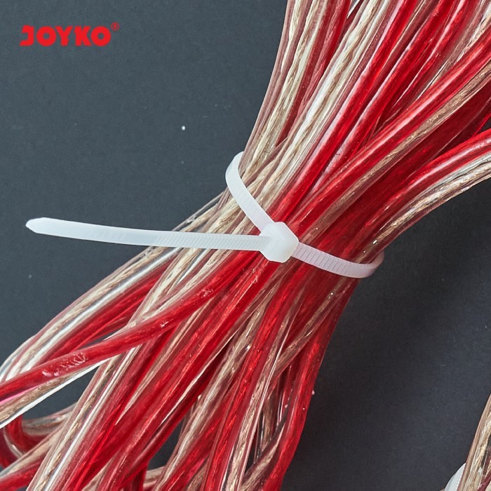 

Joyko Cable Tie 100Pcs / Kabel Tis Segel Makanan Pengikat Joyko Cbt-10