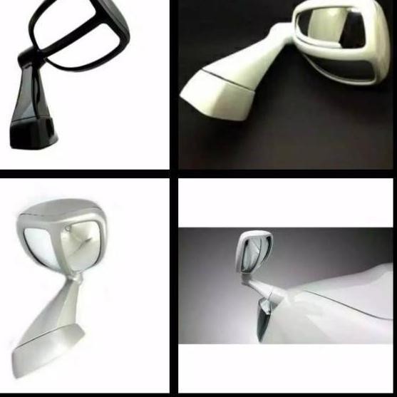 Depan Spion Kap Mesin Toyota Fortuner Hitam Silver Putih Abu Spion Tanduk Blind Spot Spion Pojok Toy