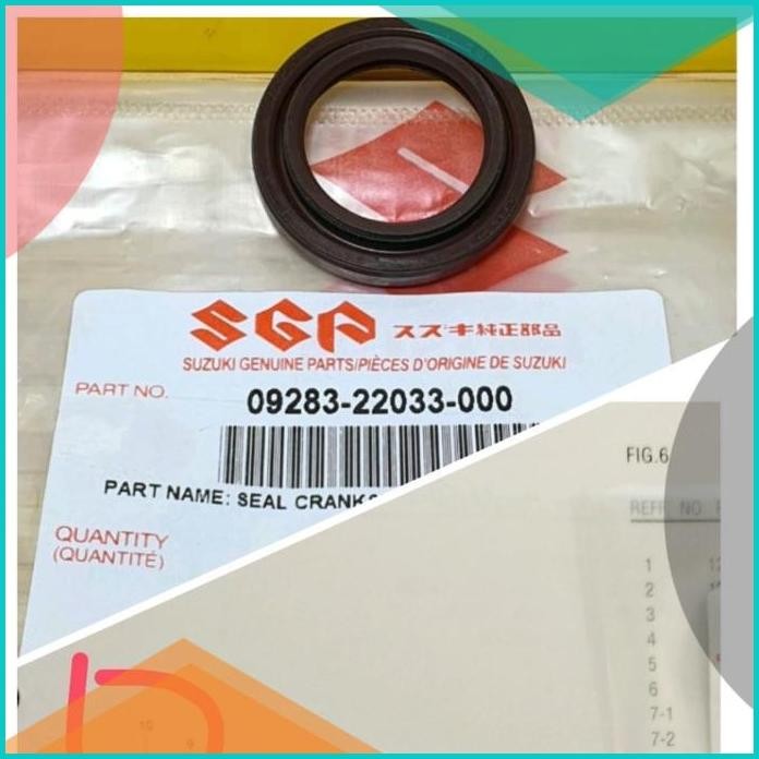seal magnet kruk as kanan skywave hayate skydrive spin sgp 09283-22033