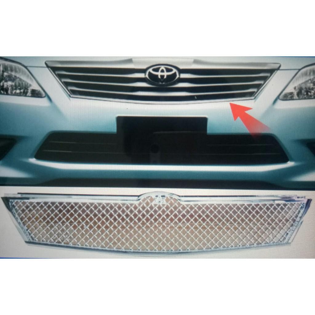 Grill Bumper Atas Grand Innova 2012 Model Bentley Jaring Crome (Dd)
