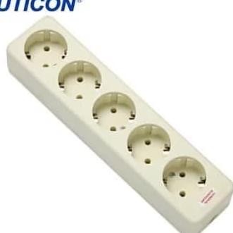 BEST QUALITY STOP KONTAK OUTBOW TEMPEL 5 LUBANG UTICON