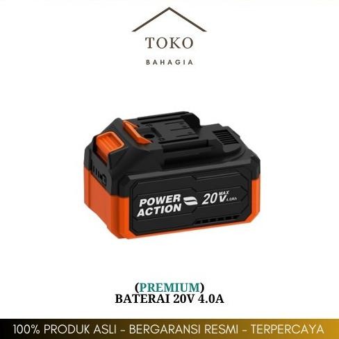 Baterai 20V 4.0A Cordless Battery Power Action Lxt Makita Batere Bor