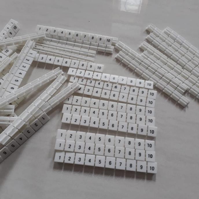 

Promo WSB WAGO Marker Strip Nomor Terminal Block COD