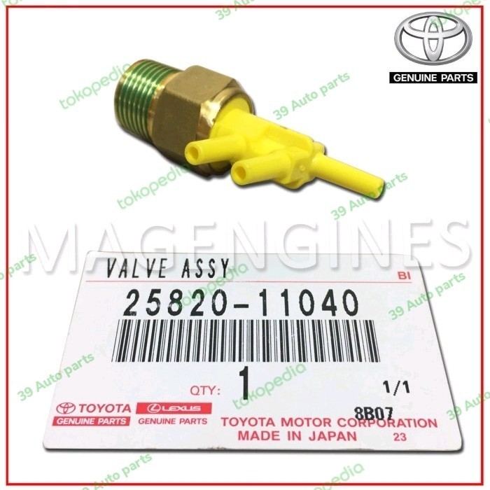 Valve Pvc Valve Bimetal Corolla Corola Starlet 25820 11040 ori