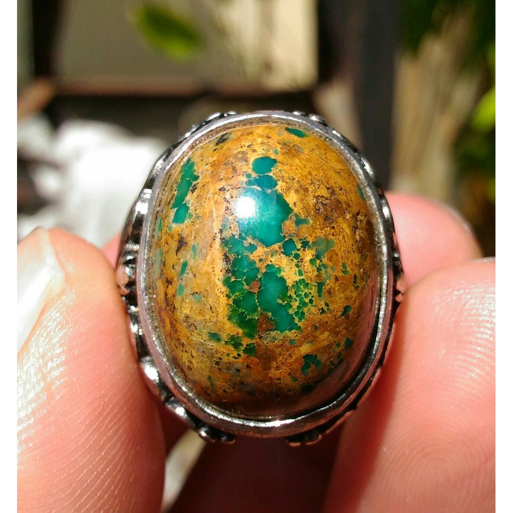 Pirus Persia Hijau Urat Emas Motif Sang Semar Kuncung Aktif Bersinergi Kolektor Item