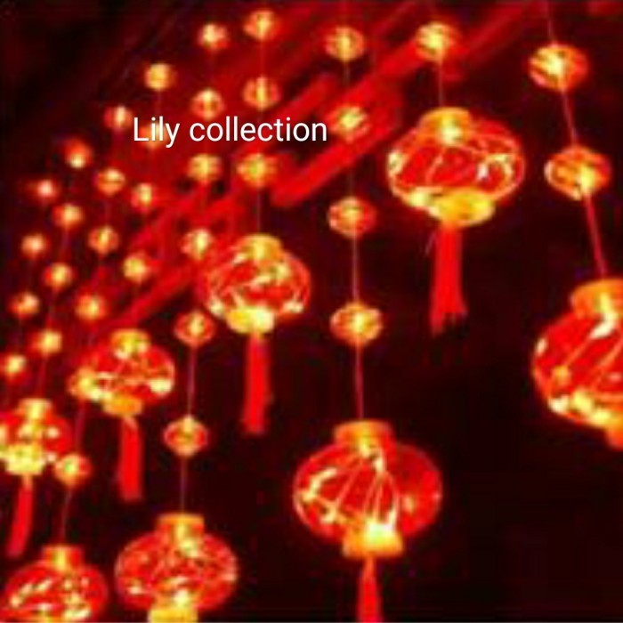 Imlek  lampu tirai lampion lampion kecil/ lampu LED/ lampu hias/ lampu Imlek NEW