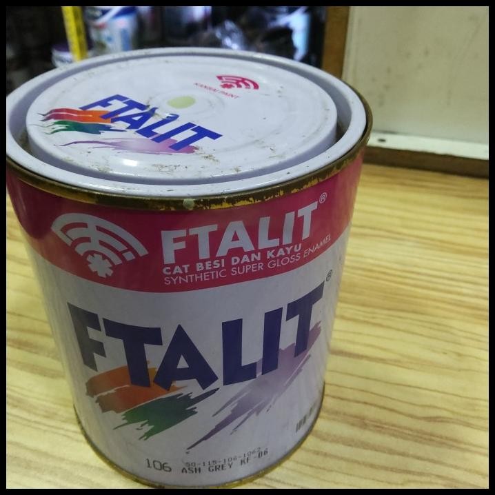 

BEST DEAL CAT MINYAK FTALIT 106 ASH GREY !!!!