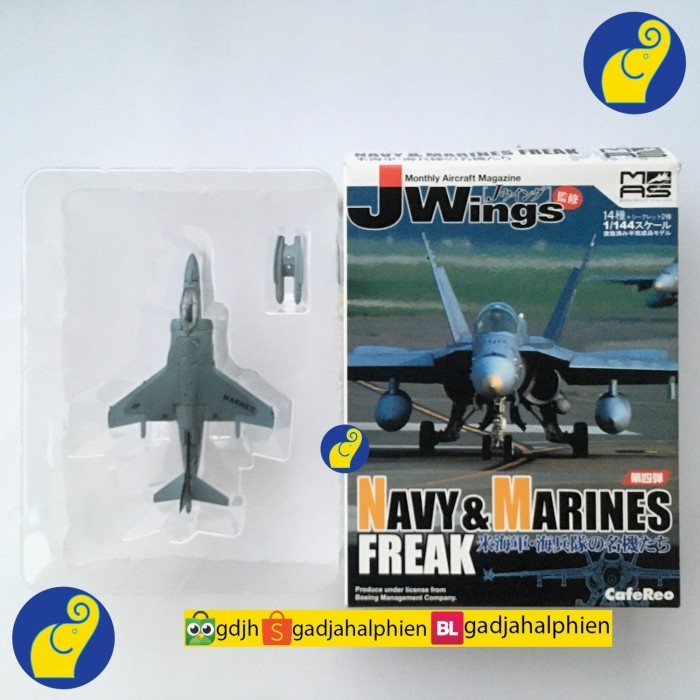TERLARIS JWings 1/144 - AV-8B Harrier - STOVL Aircraft Hasegawa Academy