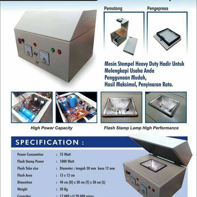 

TERBARU! Mesin Stempel warna