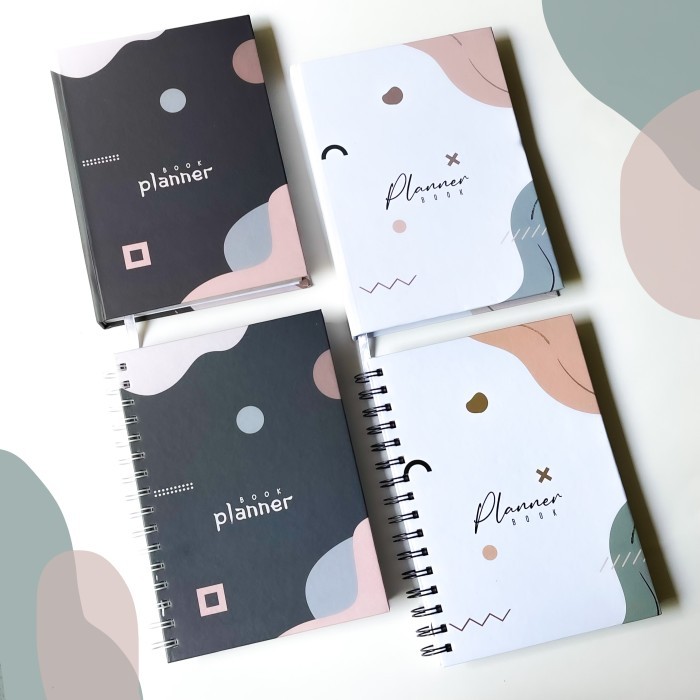 

Planner 2024 2025 Hardcover Undated / Monthly Planner / Weekly Planner