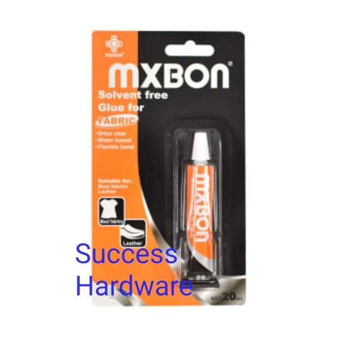 

Promo MXBON LEM KAIN 20ML GLUE FABRIC MXBON 20 ML CLEAR COD