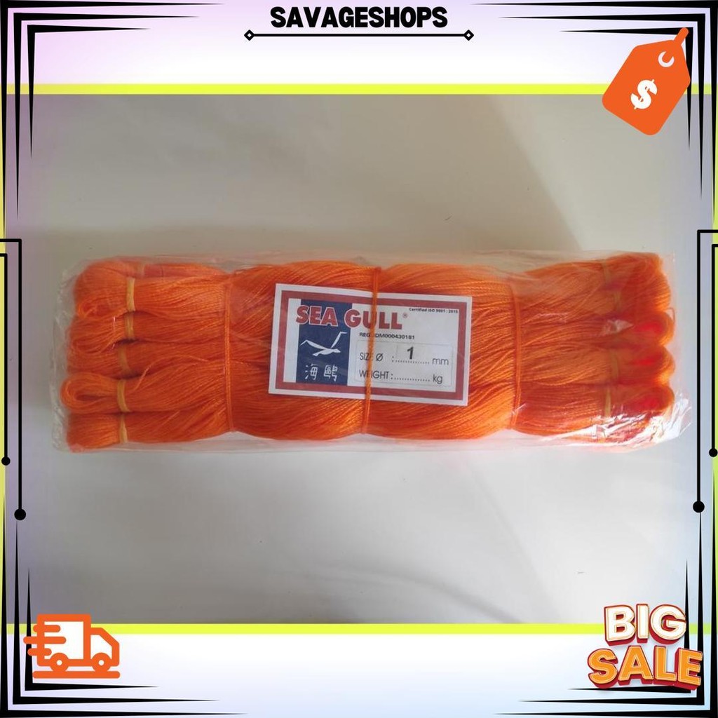 

Tali Tampar Tali Tambang 1Mm Sea Gull Ecer Bj Termurah