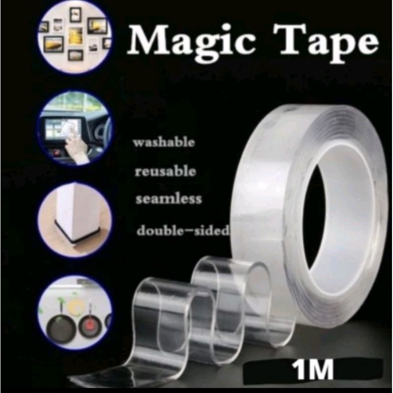 

Nano Double Tape Bening Kuat Serbaguna Lem Double Tape Nano Transparant Super Kuat