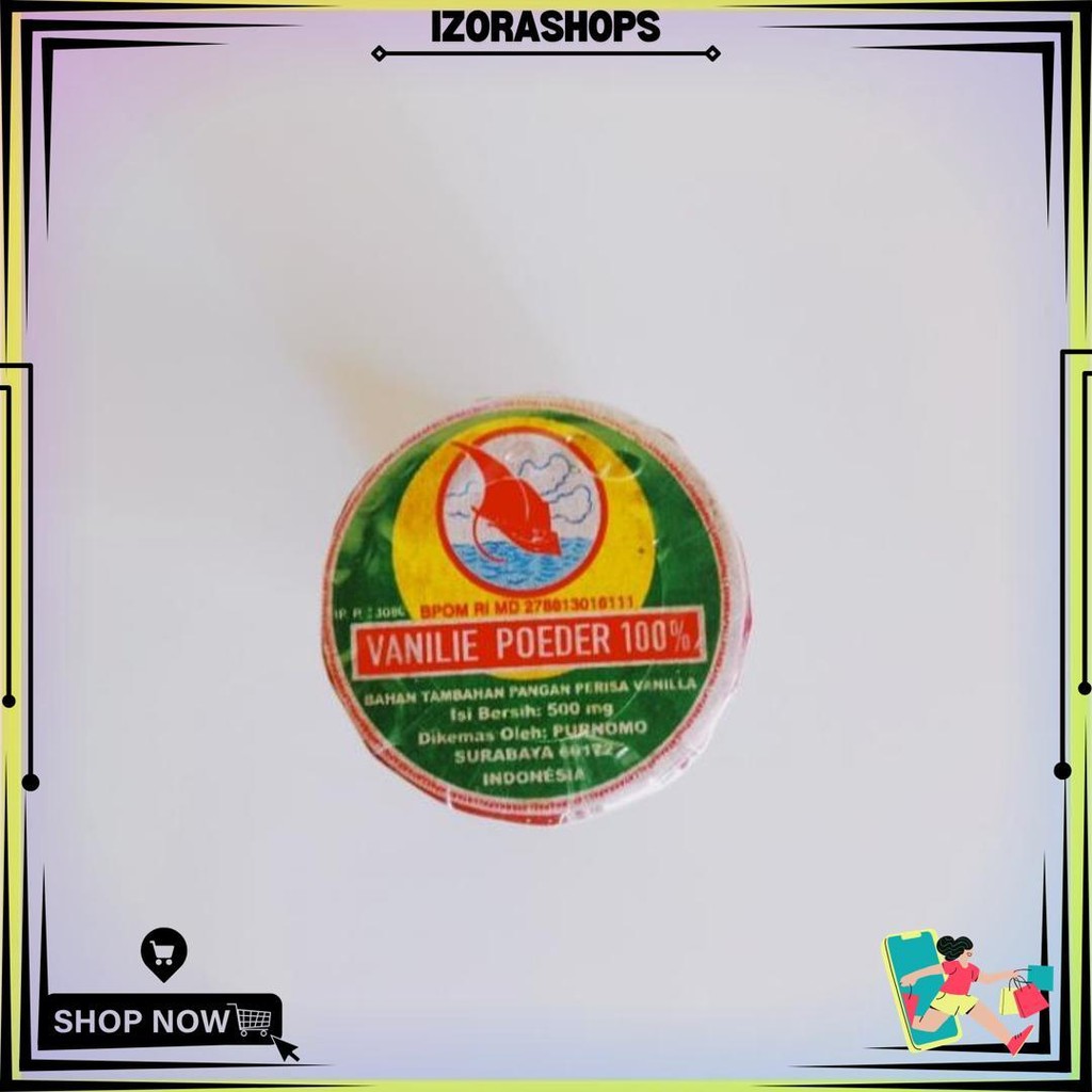 

Vanilie Powder Vanili Bubuk Cap Kapal Layar Lajar 1 Slop Bj Promo Puncak