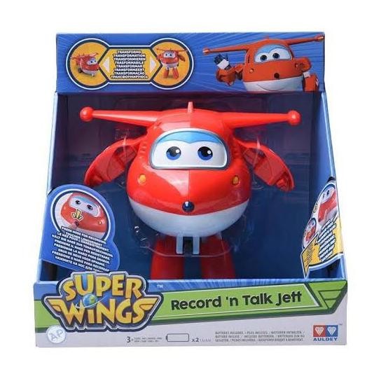 

diskon! super wings record n talk jett original auldey