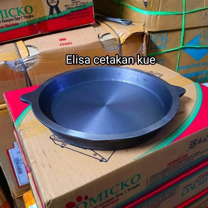 Wajan Martabak Manis 30 Cm / Loyang Martabak Manis 30 Cm / Baja Tebal