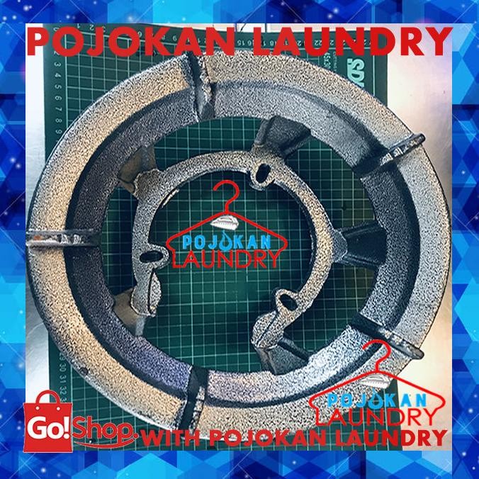 Kerangka Kaki Kompor / Tatakan Kompor 5 Bulat Kaki